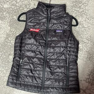 Patagonia Nano Puff Lightweigth Puffer Vest Black Womens Size Small